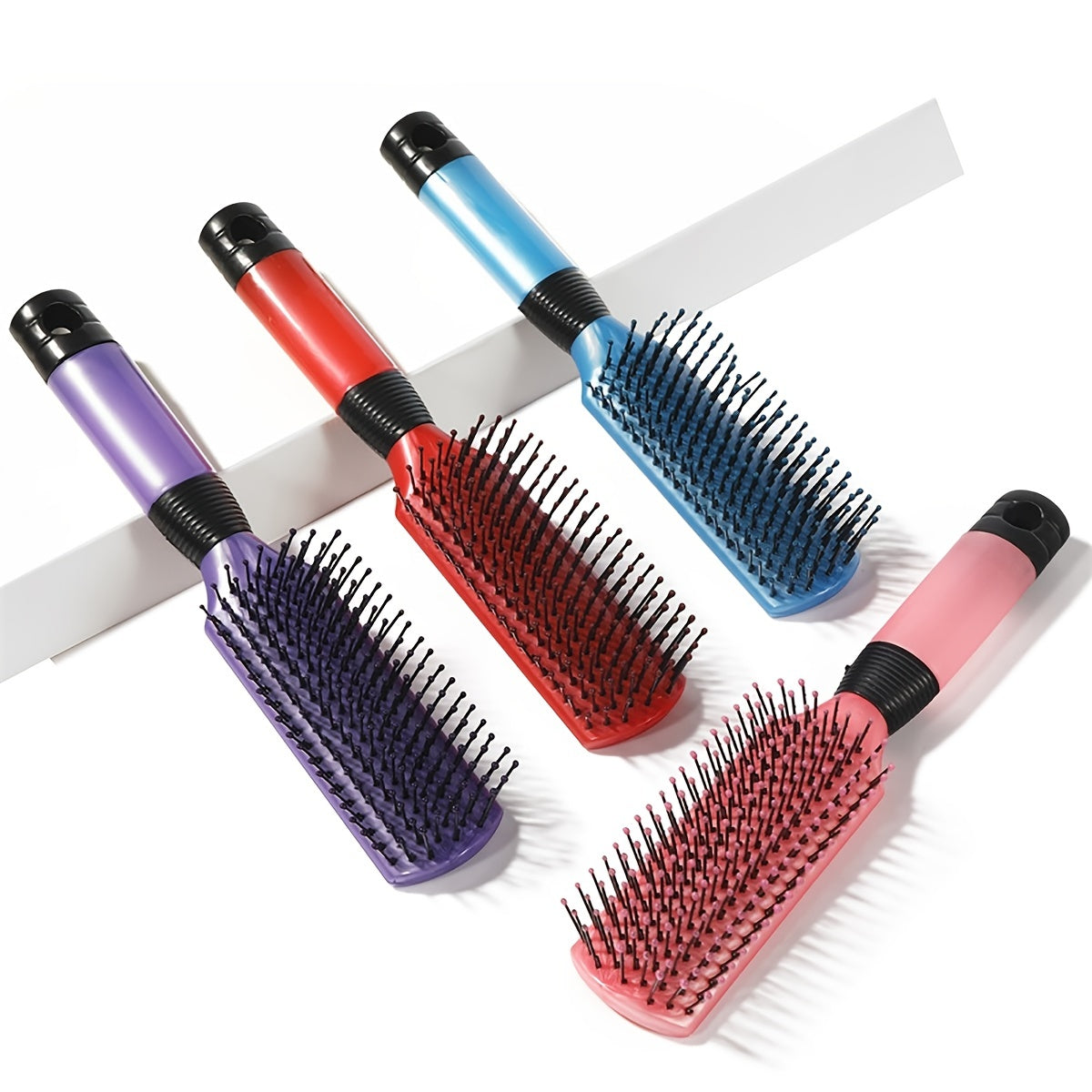 1pc Professional Detangling Massage Hair Brush Comb - Hair Combs for All Hair Types, Men and Women, Gentle, Easy to Use, Anti-Static, Ergonomic Design, Perfect for Daily Hair Care and Styling