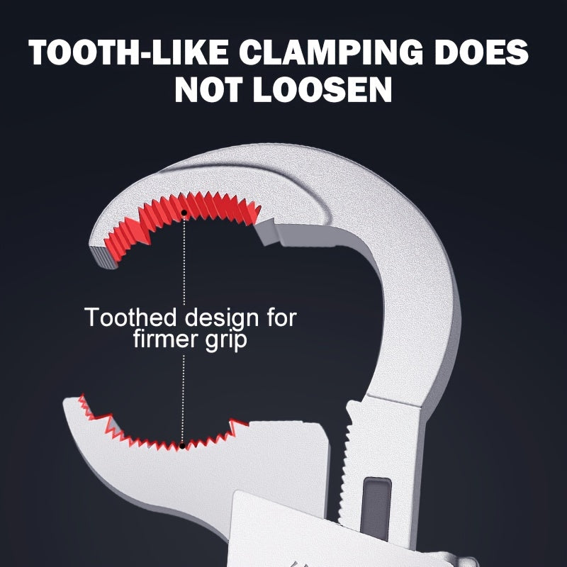 [Adjustable Wrench Tool] Perfect Plumbing Tool - Universal Adjustable Wrench For Faucet & Sink Repairs