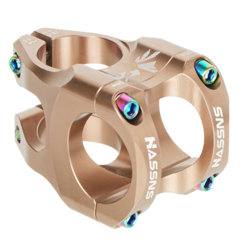 HASSNS Ultra-Light Hollow CNC Aluminum Alloy 35mm Mountain Bike Stem - Enhance Your Cycling Performance with Lightweight and Durable Handlebar Accessory