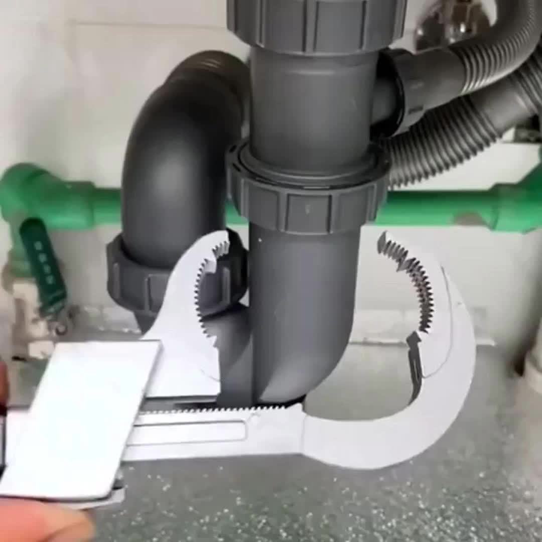 [Adjustable Wrench Tool] Perfect Plumbing Tool - Universal Adjustable Wrench For Faucet & Sink Repairs