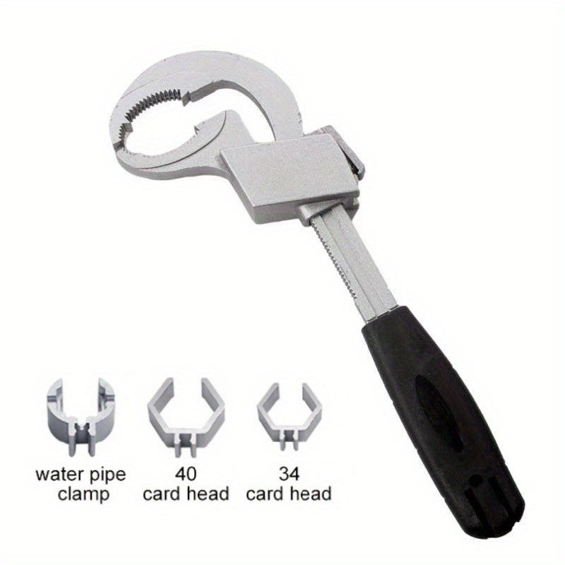 [Adjustable Wrench Tool] Perfect Plumbing Tool - Universal Adjustable Wrench For Faucet & Sink Repairs