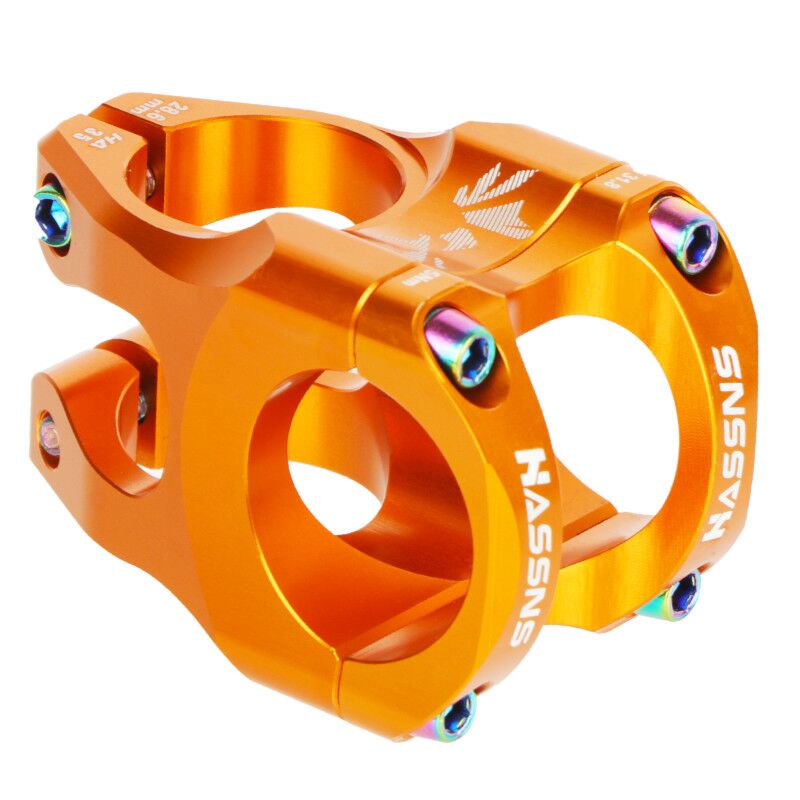 HASSNS Ultra-Light Hollow CNC Aluminum Alloy 35mm Mountain Bike Stem - Enhance Your Cycling Performance with Lightweight and Durable Handlebar Accessory