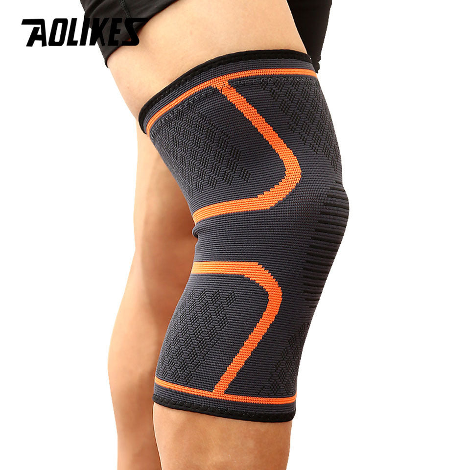[Comfortable | Compression] 1pc Compression Knee Pad Sleeve | Comfortable Knee Brace for Running, Volleyball, Basketball, Yoga, Tennis, Football & More by AOLIKES