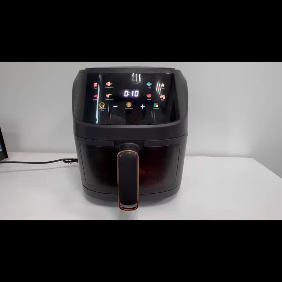 1pc, Large Capacity Air Fryer Oven with Smart Cooking Programs - Multifunctional Electric Fryer for Healthy and Delicious Meals