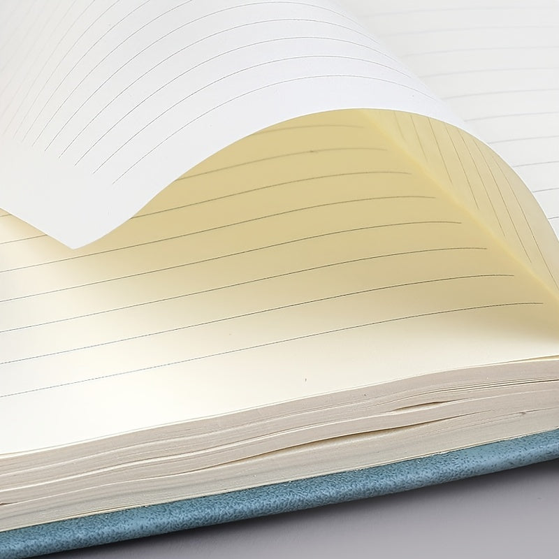 100 Sheets/200 Pages A7 Mini Pocket Ruled Notebook with Pen Holder, Compact Size 3.15×4.33inch for On-The-Go Writing
