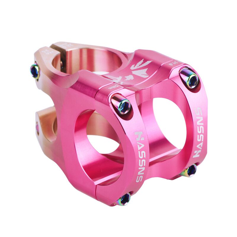 HASSNS Ultra-Light Hollow CNC Aluminum Alloy 35mm Mountain Bike Stem - Enhance Your Cycling Performance with Lightweight and Durable Handlebar Accessory