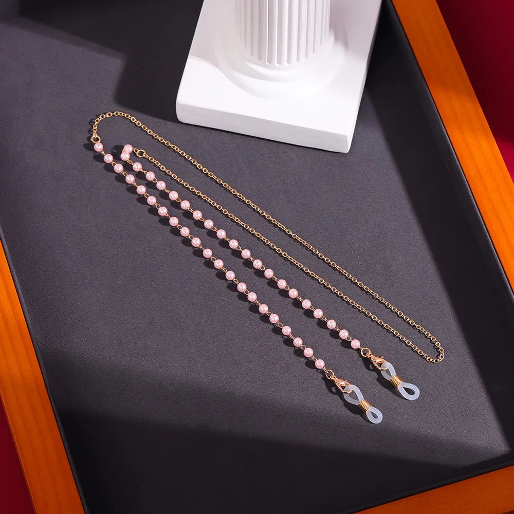 NEW Glasses Chain Women Eyeglasses Cord Accessories Glasses Lanyard Strap Sunglasses with Chain Necklace Mask Chain YJL02