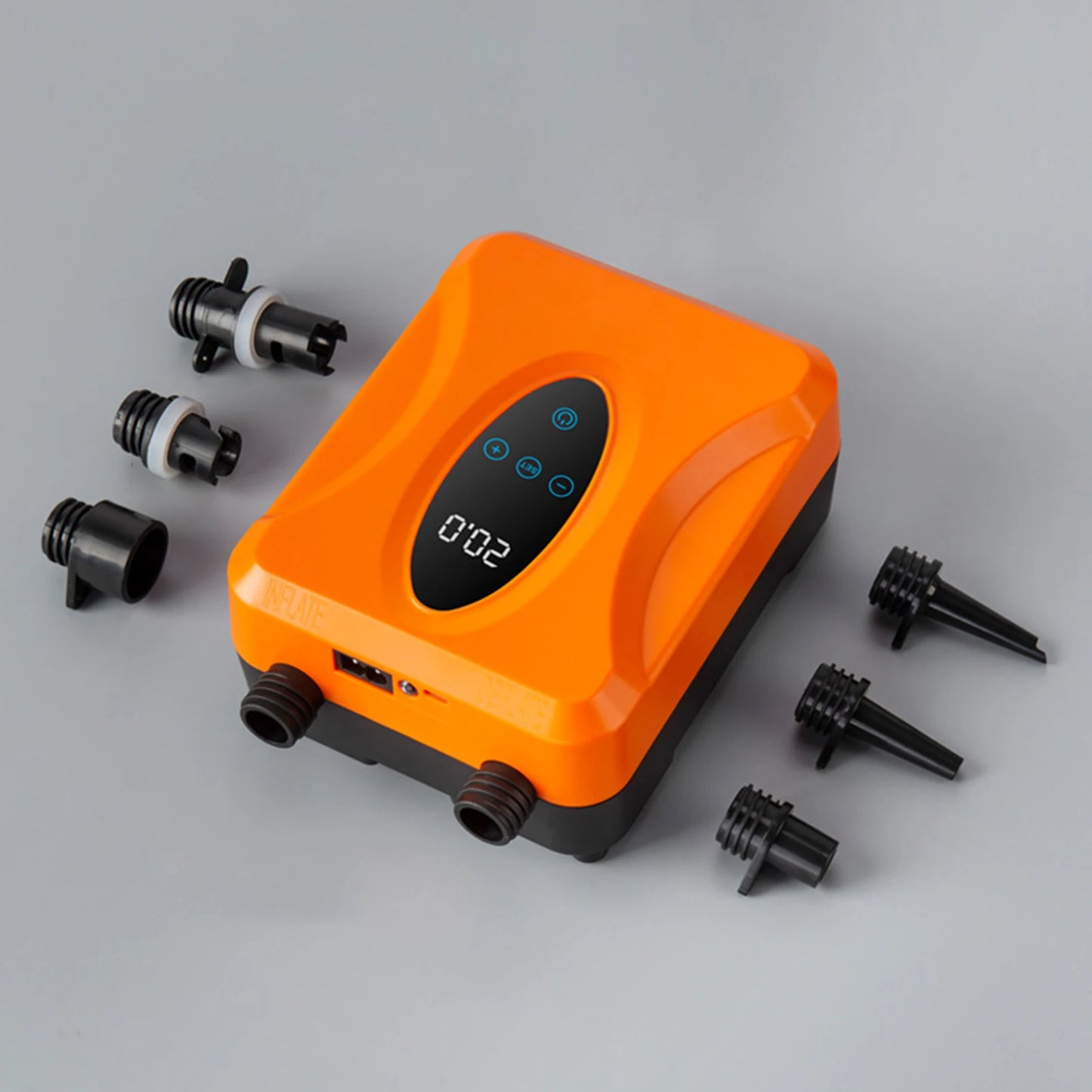 SUP Electric Pump for Paddle Board Portable Rechargeable Touchscreen Control with LED Light Inflator and Deflator Sup Accessorie