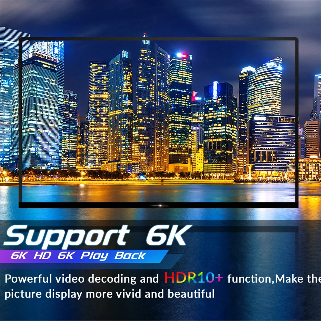 IPTV France Premium M3U 2025 Android 13 RK3529 128GB Storage Smart TV Box 8K Best Performance