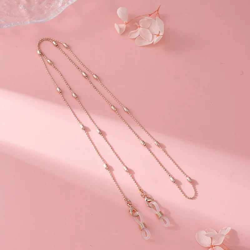 NEW Glasses Chain Women Eyeglasses Cord Accessories Glasses Lanyard Strap Sunglasses with Chain Necklace Mask Chain YJL02