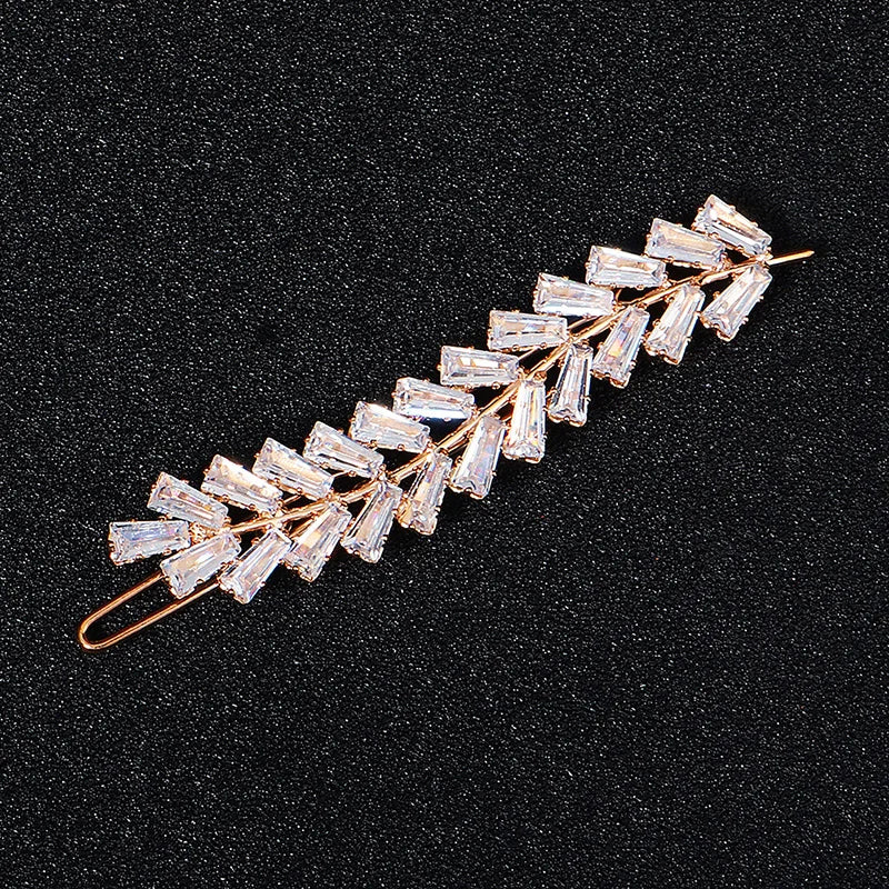 Miallo Newest Zircon Crystal Hair Pins Wedding Hair Clips Jewelry Accessories Hair Jewelry Headpiece Head wear Gift For Friend