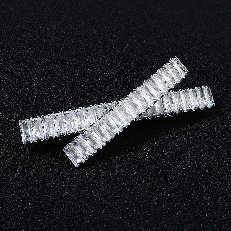 Miallo Newest Zircon Crystal Hair Pins Wedding Hair Clips Jewelry Accessories Hair Jewelry Headpiece Head wear Gift For Friend