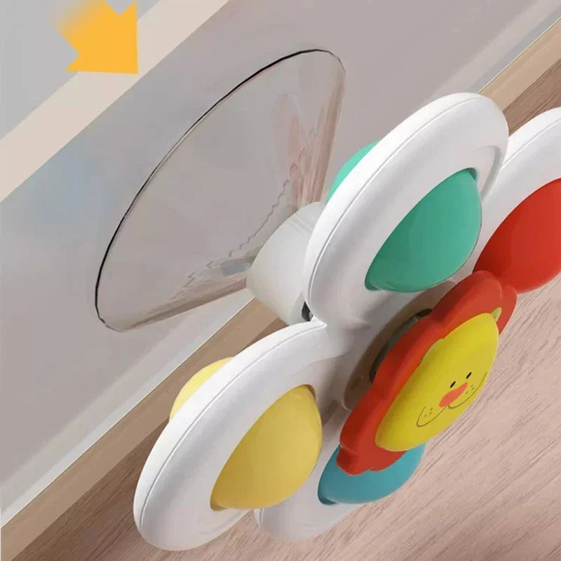 New 3PCS Suction Cup Spinner Baby Bath Funny Game Educational Toys For Children Girls Boys Infant Sensory Stress Reliever Gift