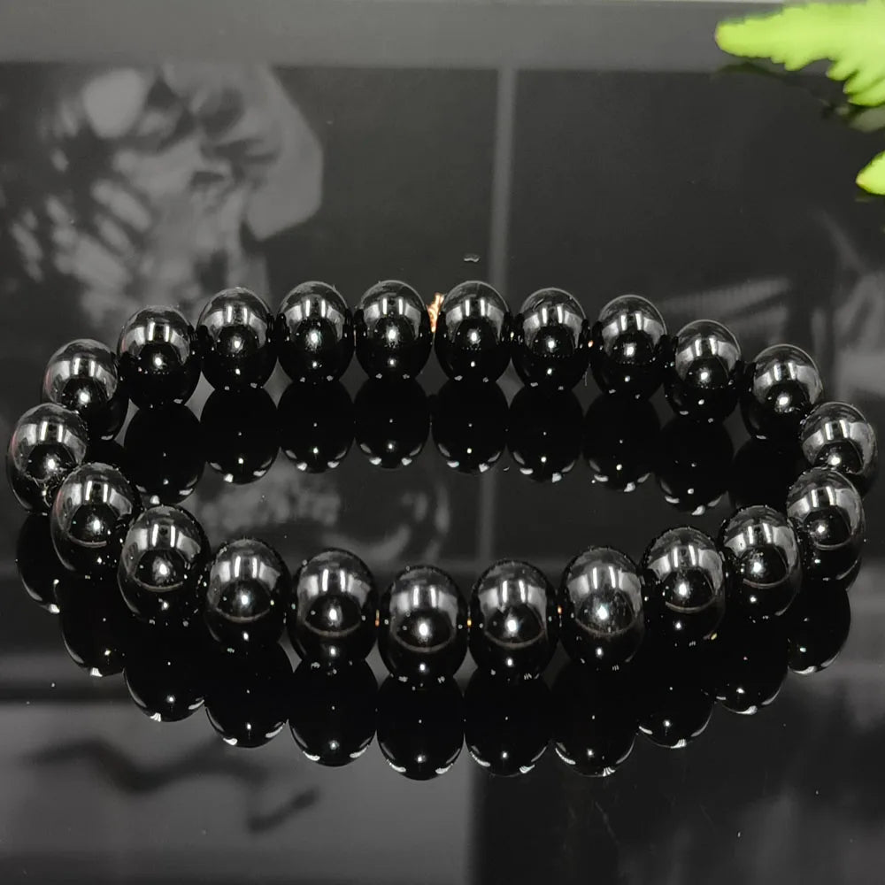 8MM Natural Epidote Zoisite Stone Bead Bracelet Homme Quartz Lava Tiger Eye Bracelet Made of Natural Stone Jewelry for Women