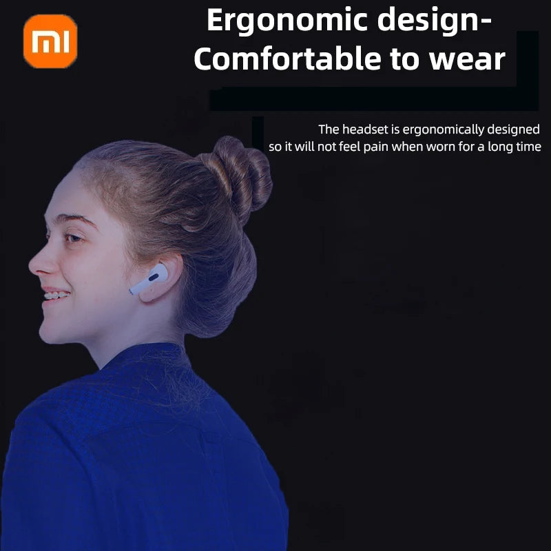 Xiaomi wireless headphones, in-ear, HiFi stereo, Bluetooth, noise cancellation, Sports gaming headset.