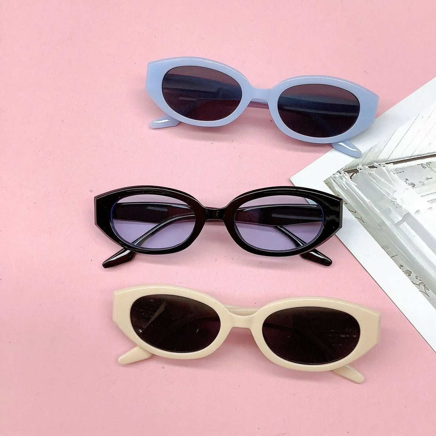 Children's retro sunglasses for summer hot selling elliptical trendy sunglasses