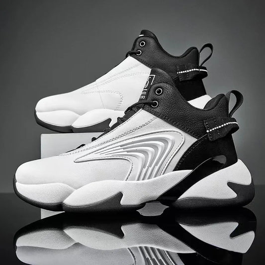 2024 autumn and winter new casual high-top sports shoes for men and women trendy non-slip basketball shoes for outdoor use
