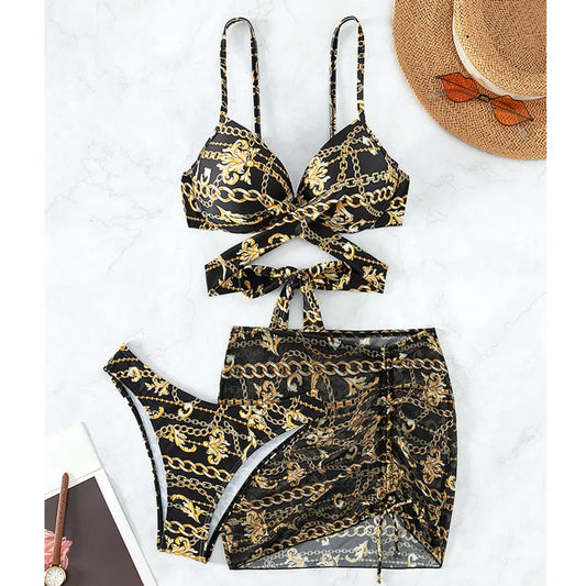 2025 Sexy Bikinis Women's Swimwear Push Up Female Swimsuits Swim Wear Bathing Suits Brazilian Girls Bikini Set Beach Pool Bather