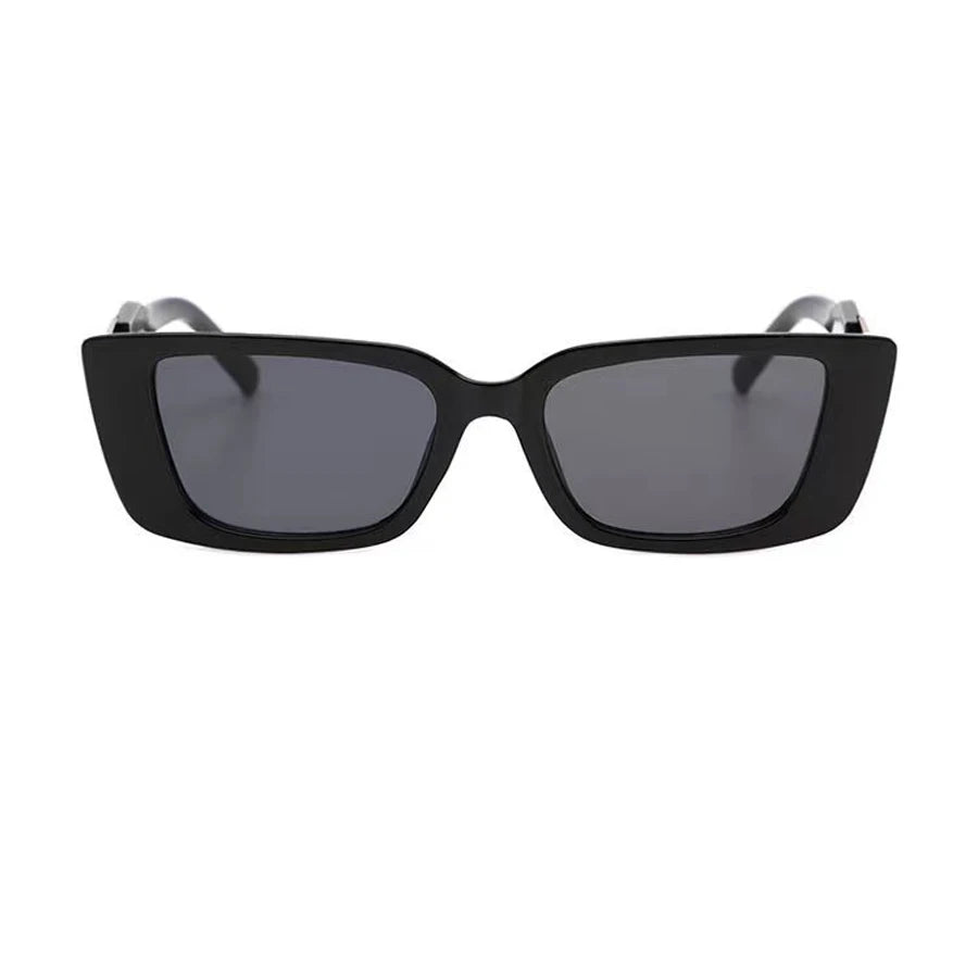 Fashion Cat Eye Sunglasses Men Women Outdoor UV400 Shades Street Photo Sunglasses Metal Chain Legs Classic Gafas De Sol