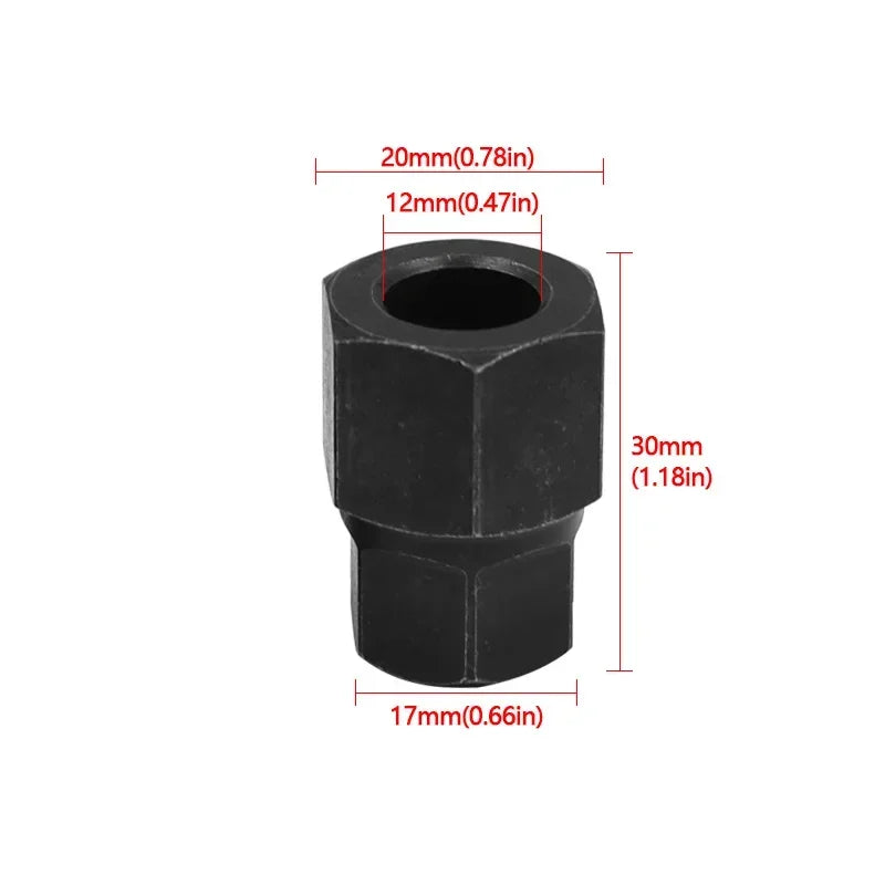 Alternator Pulley Puller Remover Socket T50 /M10 Alternator Pulley Socket Bit With 33 Teeth Tool