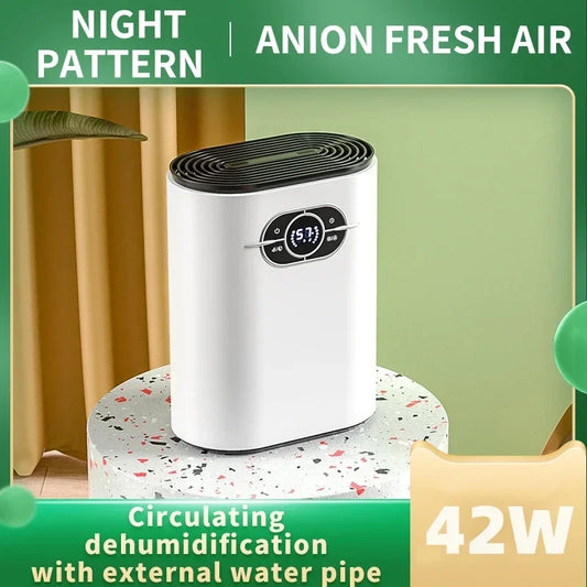 1.2L Dehumidifier and Air Purifier 2 in 1 For Home For Room For Kitchen, Mute Moisture Absorbers Air Dryer Moisture Proof