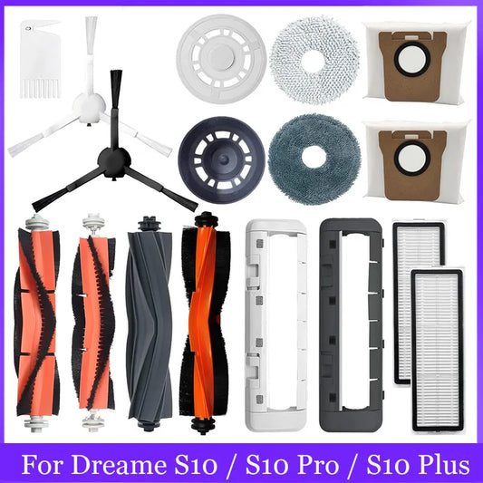 For Dreame S10 S10 Pro S10 Plus  L10s Ultra  S20 Pro Plus / XiaoMi Mijia Omni Robot X10+ Spare Part Main Side Brush Accessories