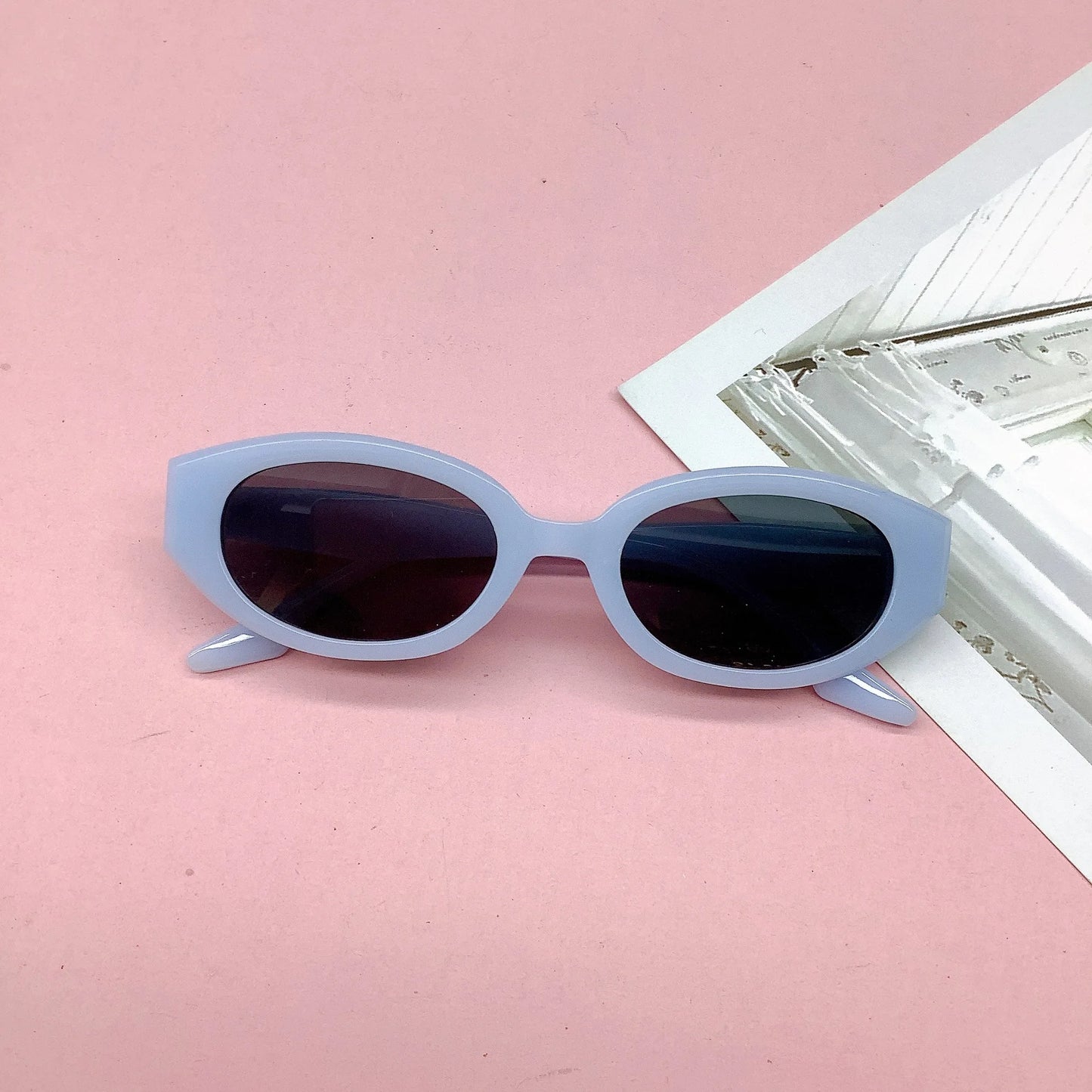 Children's retro sunglasses for summer hot selling elliptical trendy sunglasses