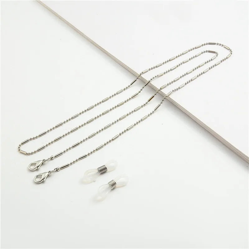 NEW Glasses Chain Women Eyeglasses Cord Accessories Glasses Lanyard Strap Sunglasses with Chain Necklace Mask Chain YJL02