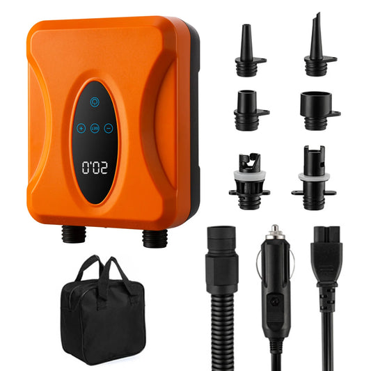 SUP Electric Pump for Paddle Board Portable Rechargeable Touchscreen Control with LED Light Inflator and Deflator Sup Accessorie