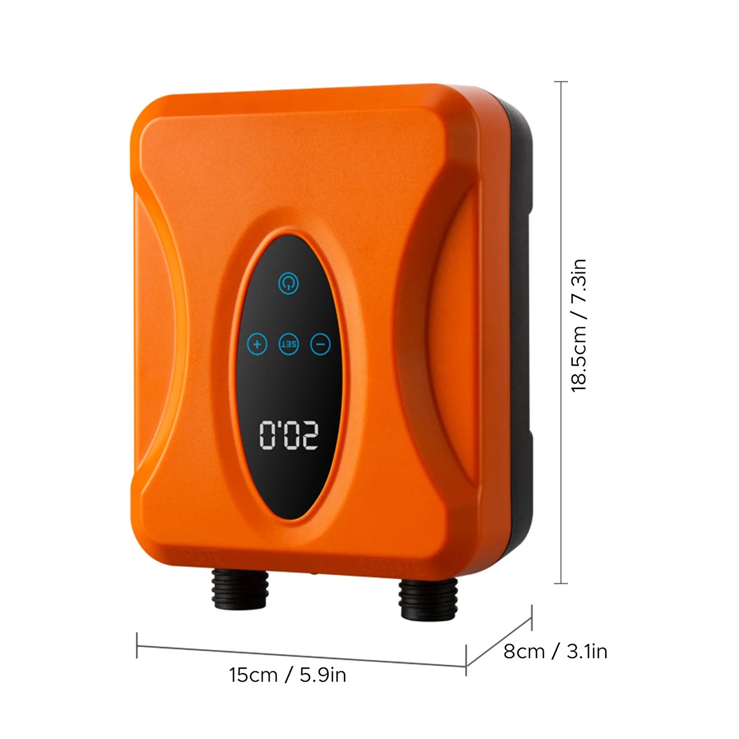 SUP Electric Pump for Paddle Board Portable Rechargeable Touchscreen Control with LED Light Inflator and Deflator Sup Accessorie