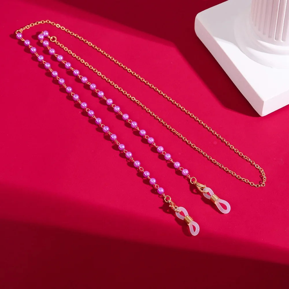 NEW Glasses Chain Women Eyeglasses Cord Accessories Glasses Lanyard Strap Sunglasses with Chain Necklace Mask Chain YJL02