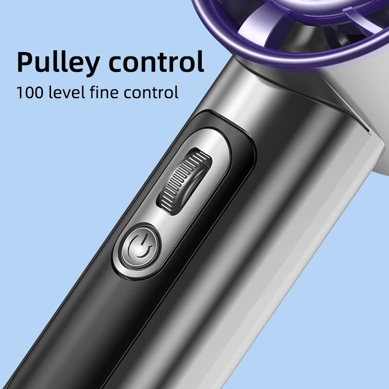 Xiaomi Mini Handheld Turbo Fan F08 With Led Display And 100 Wind Speed Adjustment Long-lasting High Speed Fan Usb Charging
