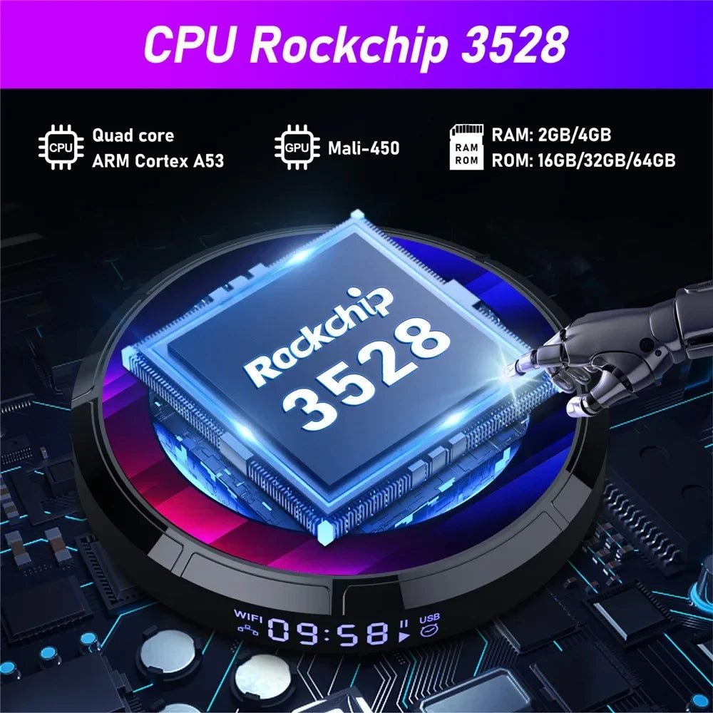 2025 Latest M3U IPTV France Android 12 S905W2 BT51 HDR10 Smart TV Box Premium Streaming Code
