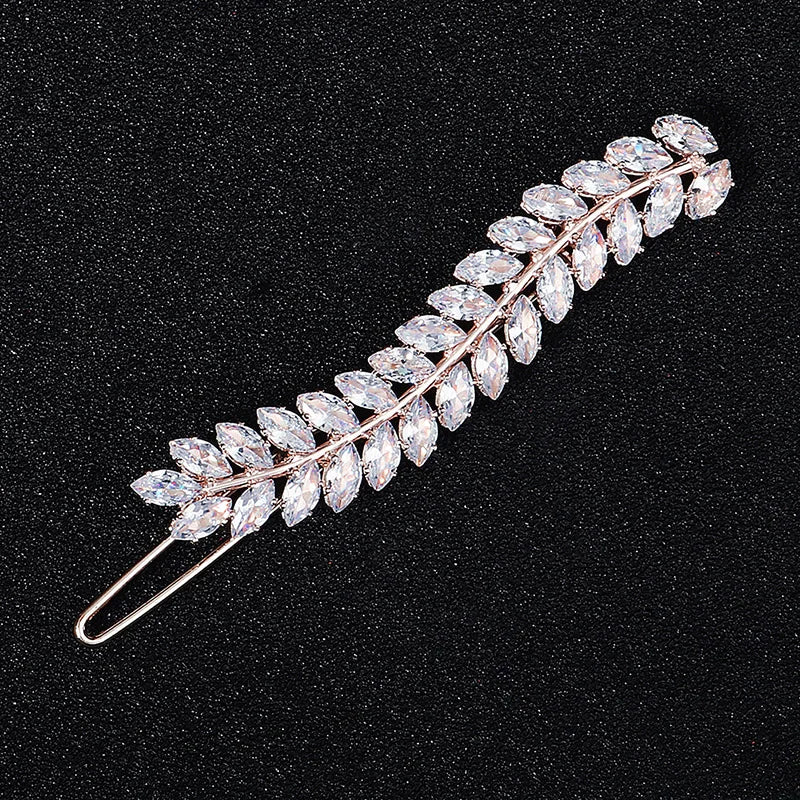 Miallo Newest Zircon Crystal Hair Pins Wedding Hair Clips Jewelry Accessories Hair Jewelry Headpiece Head wear Gift For Friend