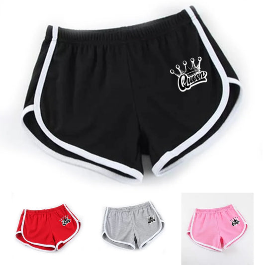 Women Queen Print Beach Shorts Gym Shorts Woman Summer 2024 Women's Summer Clothing Women's Sumer Clothes Short Female Pants