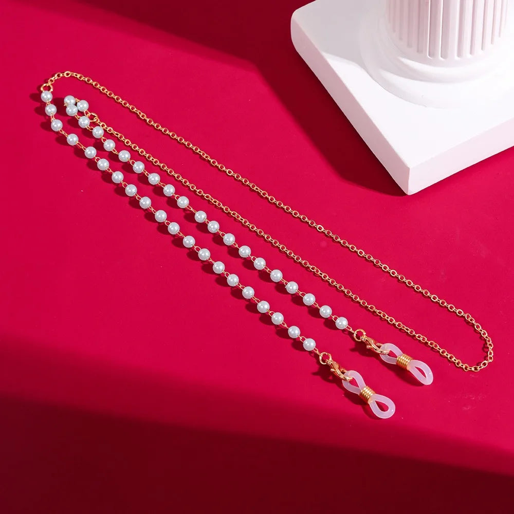 NEW Glasses Chain Women Eyeglasses Cord Accessories Glasses Lanyard Strap Sunglasses with Chain Necklace Mask Chain YJL02