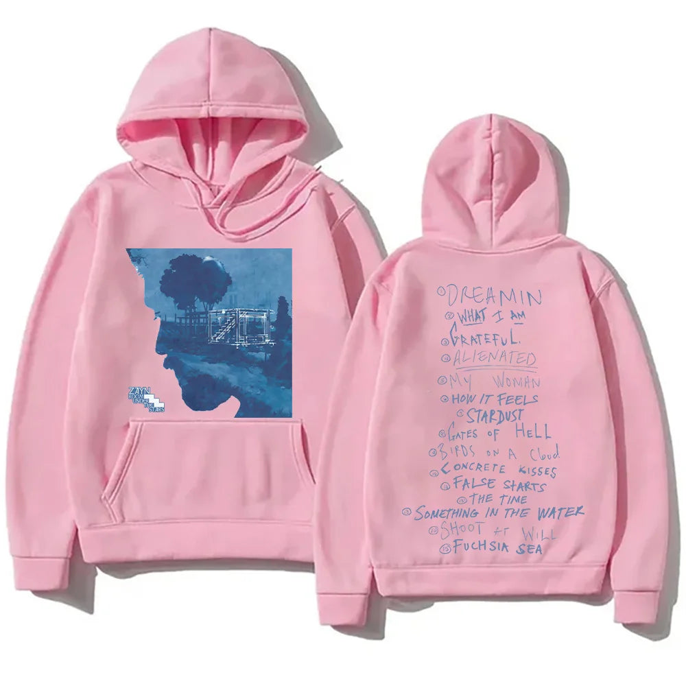 Zayn Room Under The Stairs New Album Hoodie Zayn Malik New Design Sweatshirt Autumn Winter Large Clothes Fashion Unisex Pullover