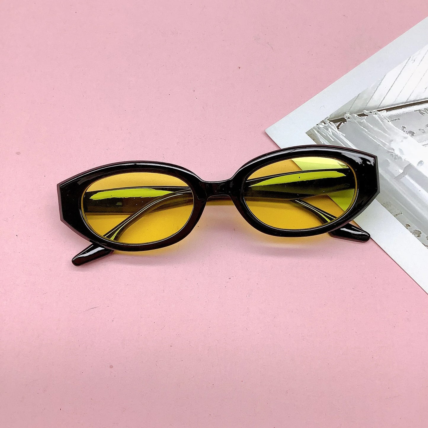 Children's retro sunglasses for summer hot selling elliptical trendy sunglasses
