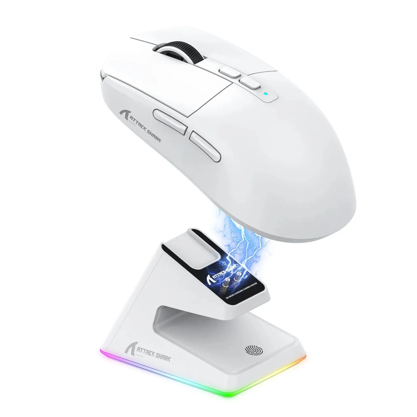 Șoarece de gaming wireless X6 ușor cu 3 moduri de încărcare cu fir 2.4G BT5.2 până la 26K DPI RGB Backlight pentru laptop desktop