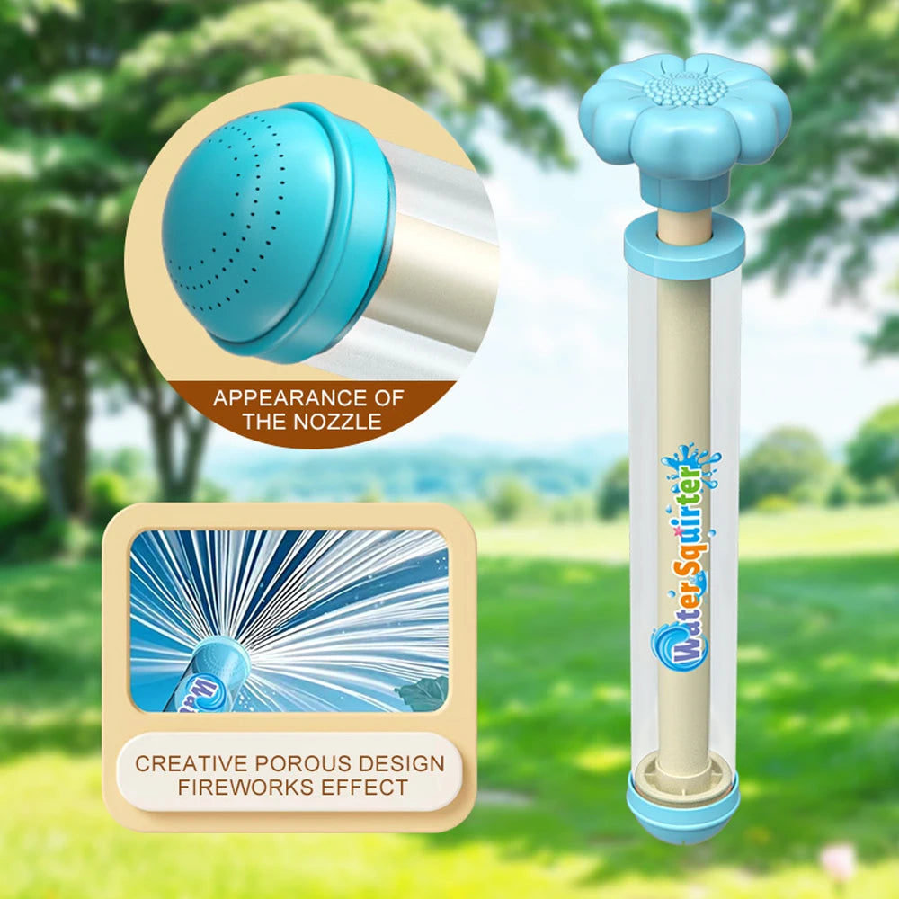 1PC Kids Water Gun Fireworks Outdoor Splash Games for Pool Lawn Activities Summer Interactive Water Spray Toys Photography Props