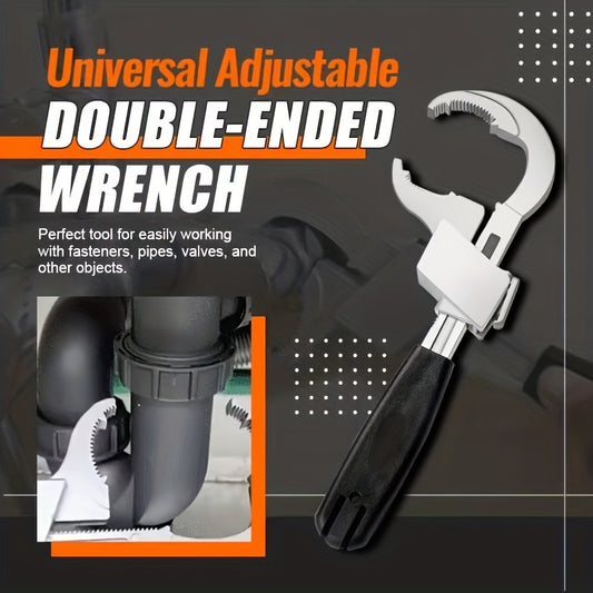 [Adjustable Wrench Tool] Perfect Plumbing Tool - Universal Adjustable Wrench For Faucet & Sink Repairs