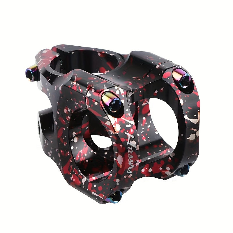 HASSNS Ultra-Light Hollow CNC Aluminum Alloy 35mm Mountain Bike Stem - Enhance Your Cycling Performance with Lightweight and Durable Handlebar Accessory