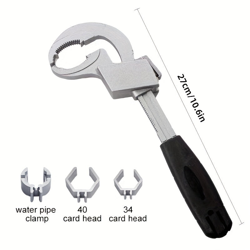 [Adjustable Wrench Tool] Perfect Plumbing Tool - Universal Adjustable Wrench For Faucet & Sink Repairs