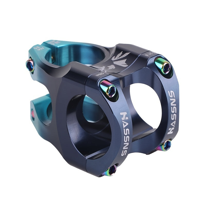 HASSNS Ultra-Light Hollow CNC Aluminum Alloy 35mm Mountain Bike Stem - Enhance Your Cycling Performance with Lightweight and Durable Handlebar Accessory