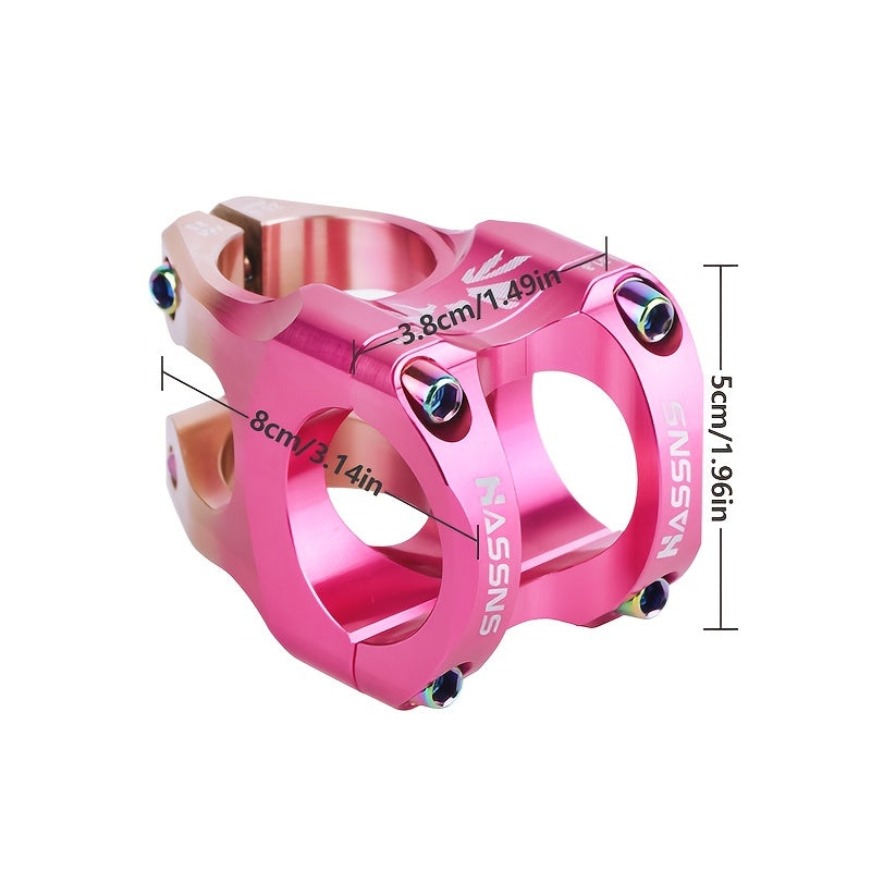 HASSNS Ultra-Light Hollow CNC Aluminum Alloy 35mm Mountain Bike Stem - Enhance Your Cycling Performance with Lightweight and Durable Handlebar Accessory