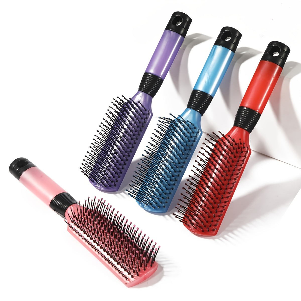 1pc Professional Detangling Massage Hair Brush Comb - Hair Combs for All Hair Types, Men and Women, Gentle, Easy to Use, Anti-Static, Ergonomic Design, Perfect for Daily Hair Care and Styling
