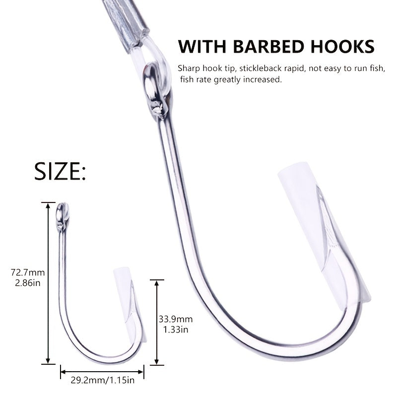 [Fast Sinking Octopus Lure] 1pc Fast Sinking Resin Head Octopus Soft Skirt Lure - Deep Sea Fishing Big Trolling Bait - 22cm/8.66in 100g/3.53oz for Tuna, Wahoo