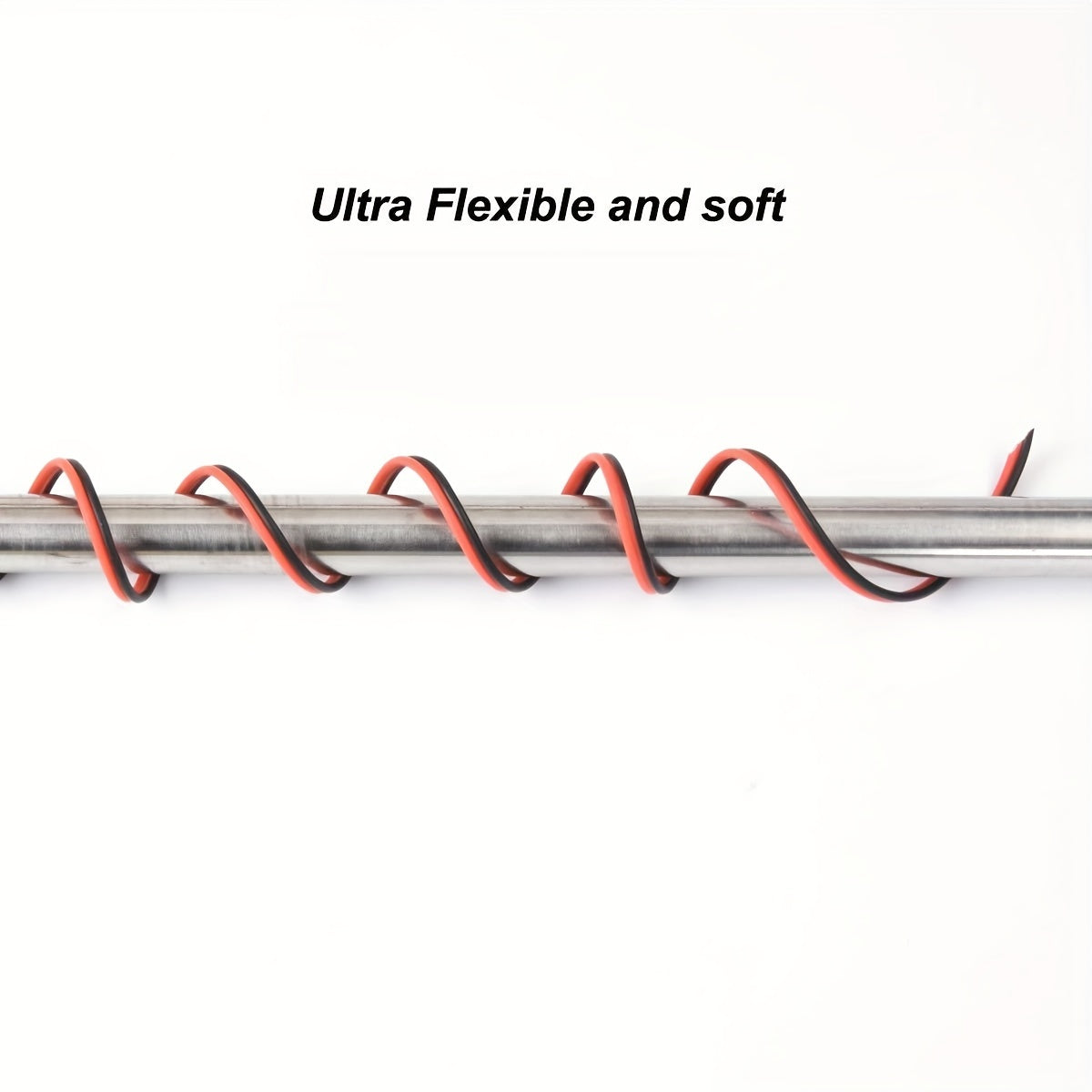 12 Awg Silicone Electrical Wire 2 Conductor Parallel Wire Line 9m [Black 4.5m Red 4.5m] Hook Up Oxygen Tinned Copper
