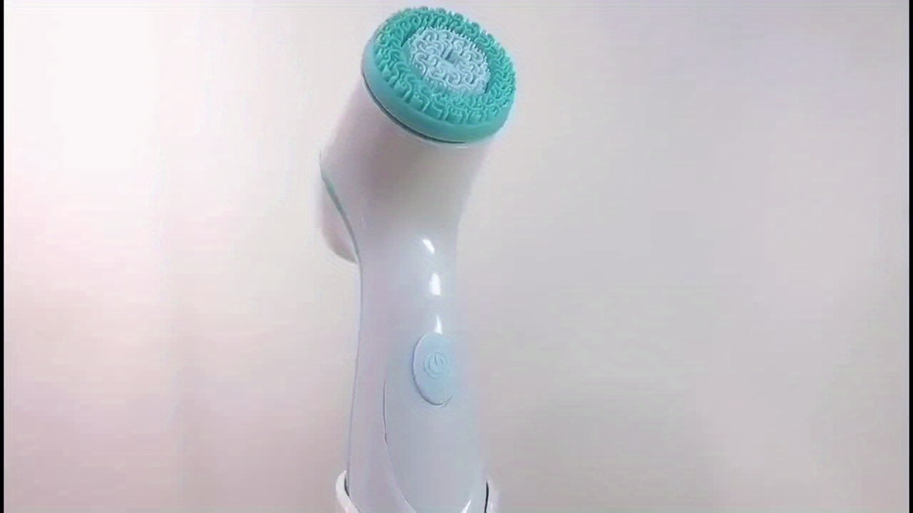 [3 In 1 Wireless Face Brush] 3 In 1 Wireless Sonic Face Spin Brush - Deep Cleaning Remove Blackhead Machine Set - Spa System
