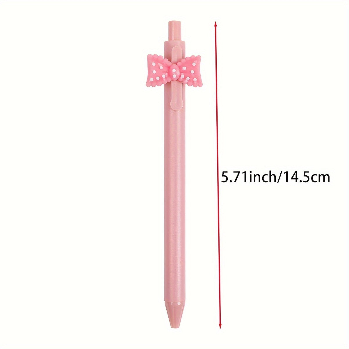 6pcs Whimsical Rabbit Girl Gel Pens Set - 0.5mm Fine Point Black Refill, Ergonomic Design, Smooth Writing Experience, Perfect for Journaling, Drawing, and Colorful Creations!